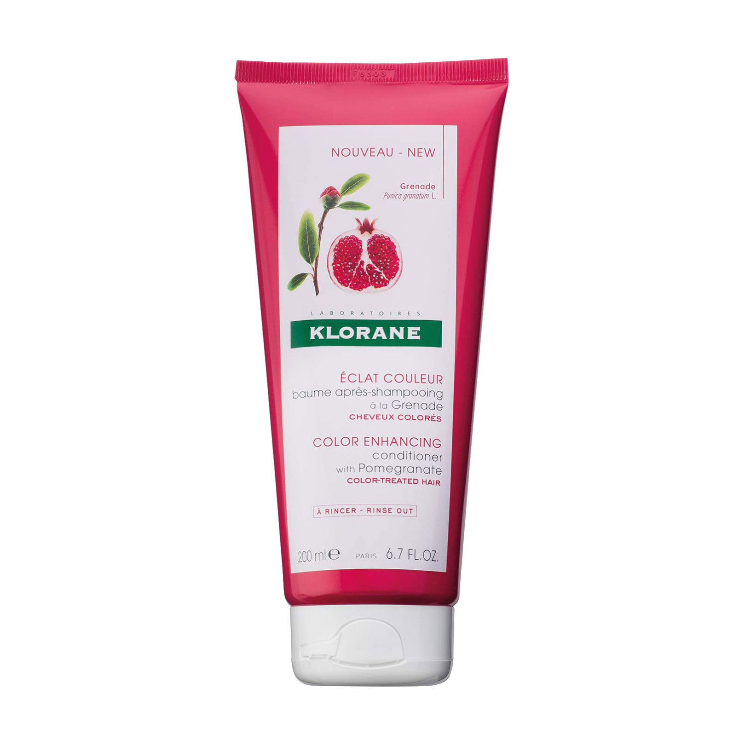 Кондиціонер для фарбованого волосся Klorane Color Enhancing Conditioner з екстрактом граната, 200 мл